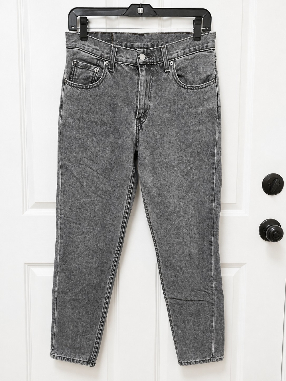 Levi’s 550 Gray Black Patterned Relaxed Fit Jeans W29 L32